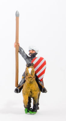 CRU2 Arab cavalry in chainmail & turban with spear & kite shield