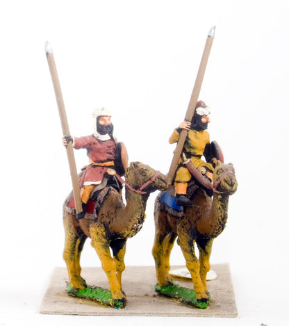 CRU48 Assorted Arab Camel Riders with Spear and Shield