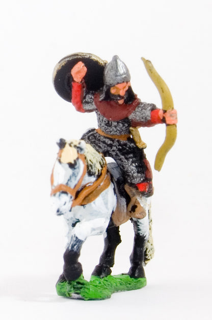 CRU52 Ilkhanid Mongol Armoured Horse Archers, assorted.