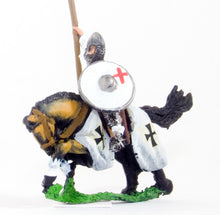 CRU54 Frankish Mounted Knights, Round Shields, Barded horses, variants