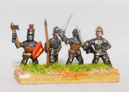 15mm Pre-Painted 100 Years War English 1322-1455AD DBA Army #PDBA1