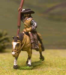 ECW25b Royalist: Cavalry Standard Bearer