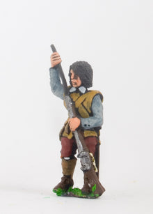 ECW50 Generic ECW/30YW Infantry: Musketeer, assorted hats/caps loading