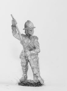 ECW51 Generic ECW/30YW Infantry: Musketeer, assorted helmets, loading