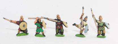 EFA3 Early Frank: Medium Infantry with spear, axe and shield
