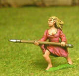 FAN110 Wood Elf: Females with Spears (3 variants per pack)