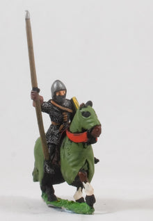 EMED64a Serbian Empire: Knights 1300-1400AD in Mail with Lance & Shield, on Barded Horse