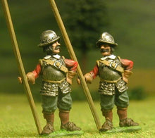 EU1 European Armies: Pikeman at ease, assorted heads