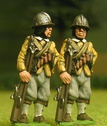 EU4 European Armies: Musketeer, assorted heads