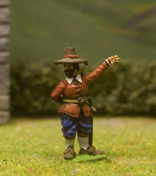 EU2 European Armies:  Standard Bearer, assorted heads