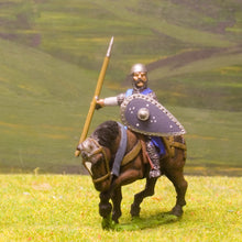 F9 Early Medieval: Mounted Sergeants with Kite Shield (variants)