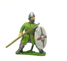 F42a Early Medieval: Assorted dismounted Sergeants with Round Shields