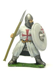 F42a Early Medieval: Assorted dismounted Sergeants with Round Shields