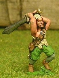 FAN111 Wood Elf: Two Handed Swordsmen