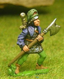 FAN112 Wood Elf: Fighter with Axe