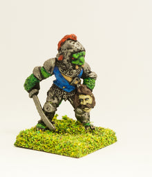 FAN34 Scaley Orc: Executioner with head of victim