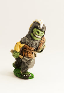 FAN35 Scaley Orc: with Axe and Shield