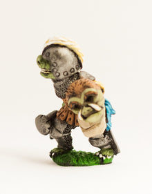 FAN35 Scaley Orc: with Axe and Shield