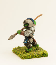 FAN38 Scaley Orc: Armoured Orc, thrusting Spear