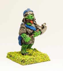 FAN43 Scaley Orc: Chieftain with Axe