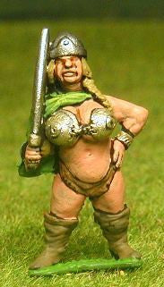 FAN86 Amazon Warriors: Queen's Bodyguard in Breastplate and Helmet