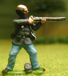 UN2 Union Infantry: Firing, in Kepi & Sack Coat (assorted)