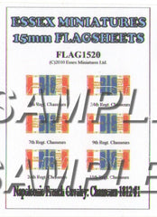 Flag 1520 Napoleonic: French Cavalry Chasseurs 1812-15
