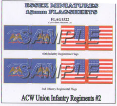 Flag 1522 American Civil War: Union Infantry # 2