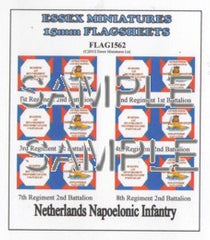 Flag 1562 Napoleonic: Netherlands Infantry