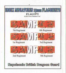 Flag 1572 Napoleonic: British Dragoon Guards