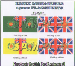 Flag 157 Napoleonic: Scottish Foot Regiments # 1