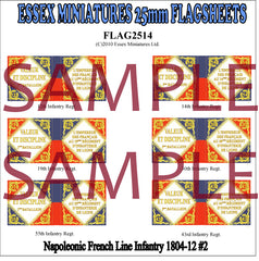 Flag 2514 Napoleonic: French Line Infantry 1804-12 # 2