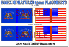 Flag 2521 American Civil War: Union Infantry #1
