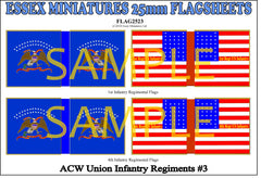 Flag 2523 American Civil War: Union Infantry # 3