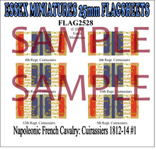 Flag 2528 Napoleonic: French Cavalry Cuirassiers 1812 # 1