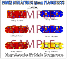 Flag 2544 Napoleonic: British Dragoons