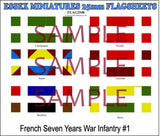 Flag 2548 American Civil War: French Infantry # 1