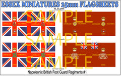 Flag 2555 Napoleonic: British Foot Guard Regiments # 1