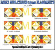 Flag 2559 Napoleonic: French Imperial Guard # 1 (Grenadiers) 1804-12