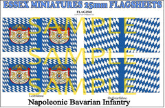 Flag 2560 Napoleonic: Bavarian Infantry