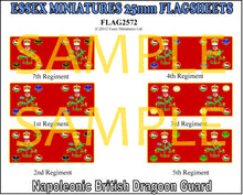 Flag 2572 Napoleonic: British Dragoon Guards