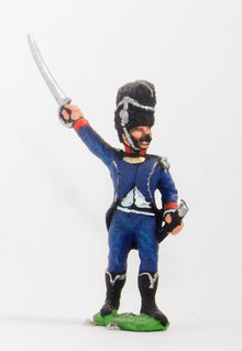 FN127 Light Infantry (Leger) 1804-12: Officer in Bearskin