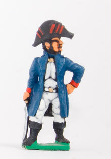 FN12 Imperial Guard 1804-12: Grenadier / Chasseur Officer in Great Coat & Bicorne