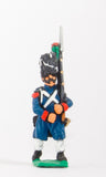 FN17 Chasseur 1804-12: in Great Coat and Bearskin, advancing
