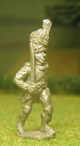 FN4 Imperial Guard 1804-12: Officer with drawn Sword, advancing