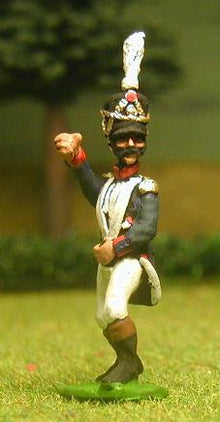 FN48 Line Infantry 1804-12: Standard bearer in Shako advancing