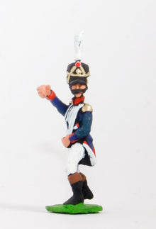 FN48 Line Infantry 1804-12: Standard bearer in Shako advancing