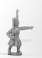 FN71 Line Infantry 1804-12: Officer in Greatcoat & Shako, advancing