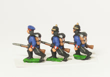 PO1a Prussian: Infantry: At the trail, variants