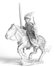3WX Turk or Persian Auxilliaries: Serbian Light Cavalry with Lance & Shield
